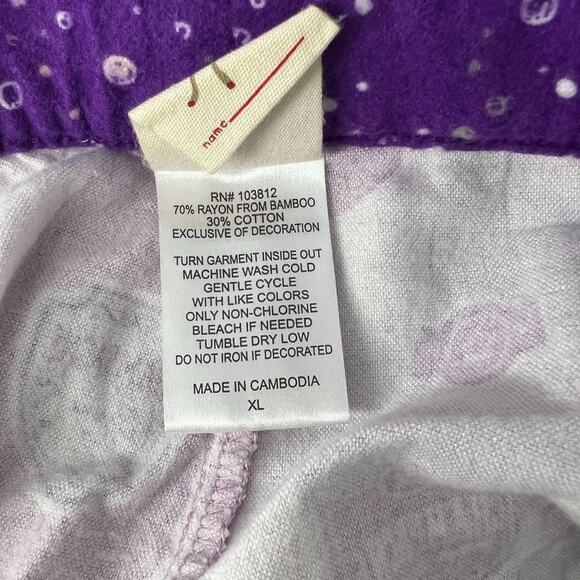 Munki Munki Champagne NYE New Years Eve Cotton Flannel Matching Pajamas Xlarge - Picture 5 of 6